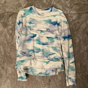 Watercolor Long Sleeve Top